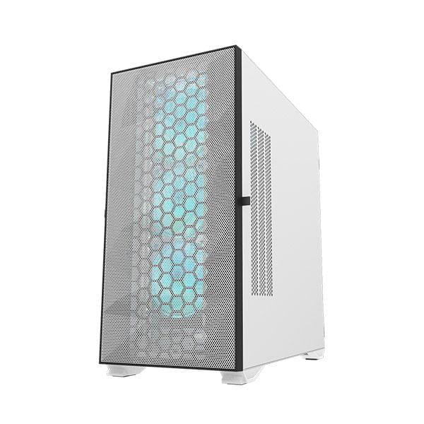 DarkFlash DLM21 Mesh Beyaz 650W 80+ARGB Mini Tower Kasa