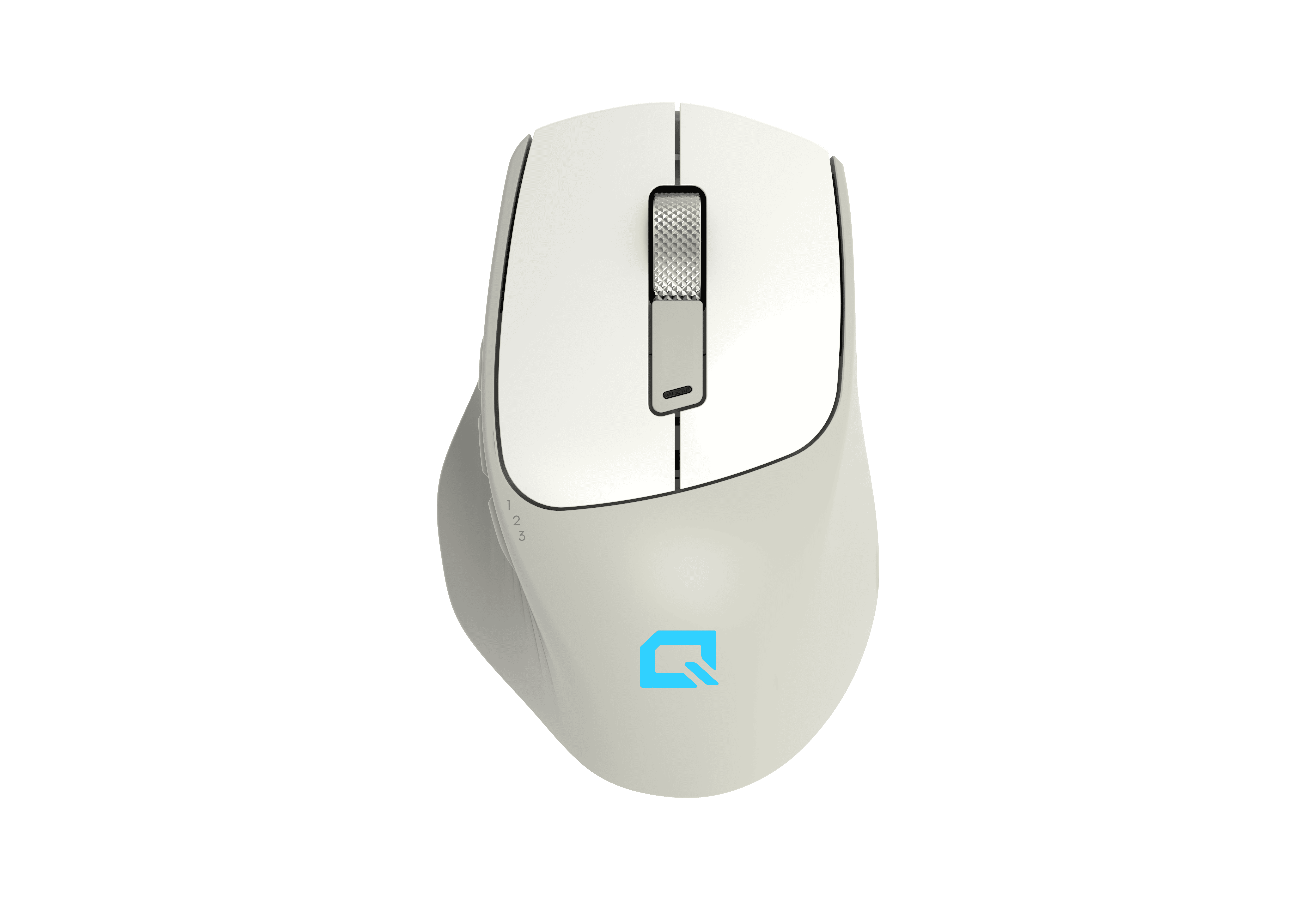 Quantum Aero AirSilent Bluetooth 5.0 + 2.4G, 4800 DPI, USB-C Şarj Edilebilir Optik Mouse