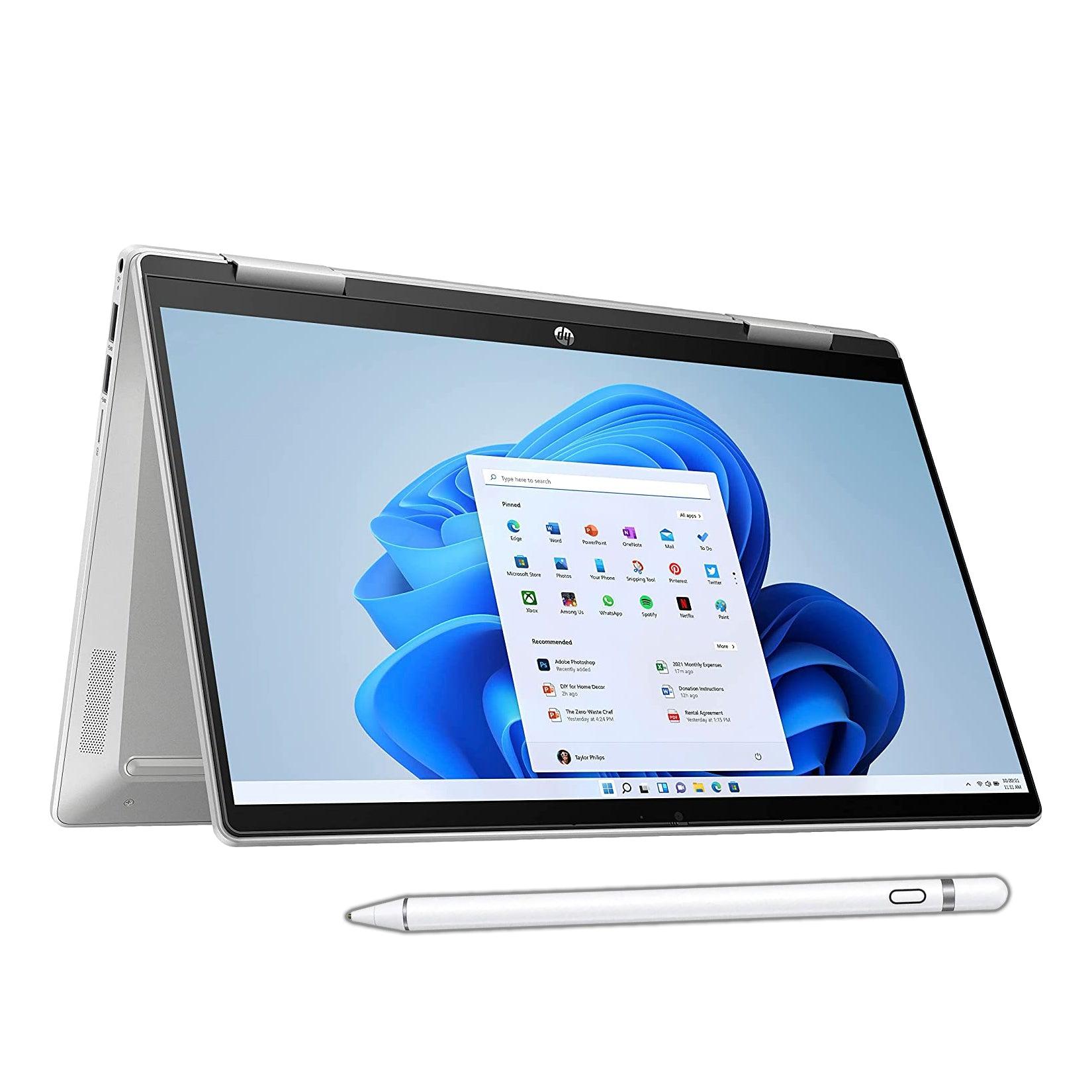 HP Pavilion x360 2-in-1 14-ek0033dx  12th Gen i5-1235U, 8GB RAM, 512GB SSD, Iris Xe Graphic, Backlit Keyboard, FP, 14" X
