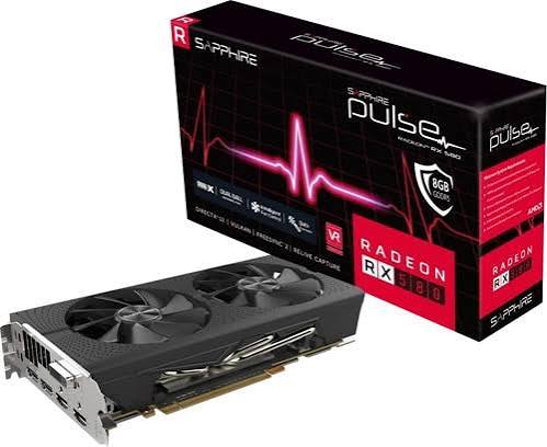 sapphıre radeon rx 580 8gb ekran kartı gpu