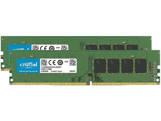 CRUCIAL 64GB (2X32) 3200MHZ DDR4