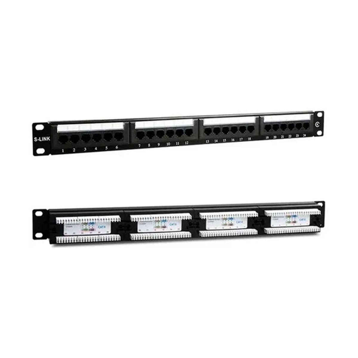 S-link SL-F624 24 Port Patch Panel