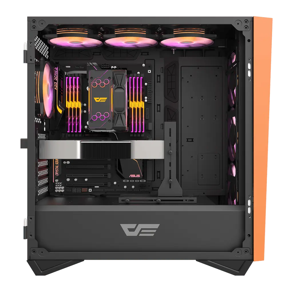 DarkFlash DLZ31-MESH Siyah Mid Kasa PSU yok