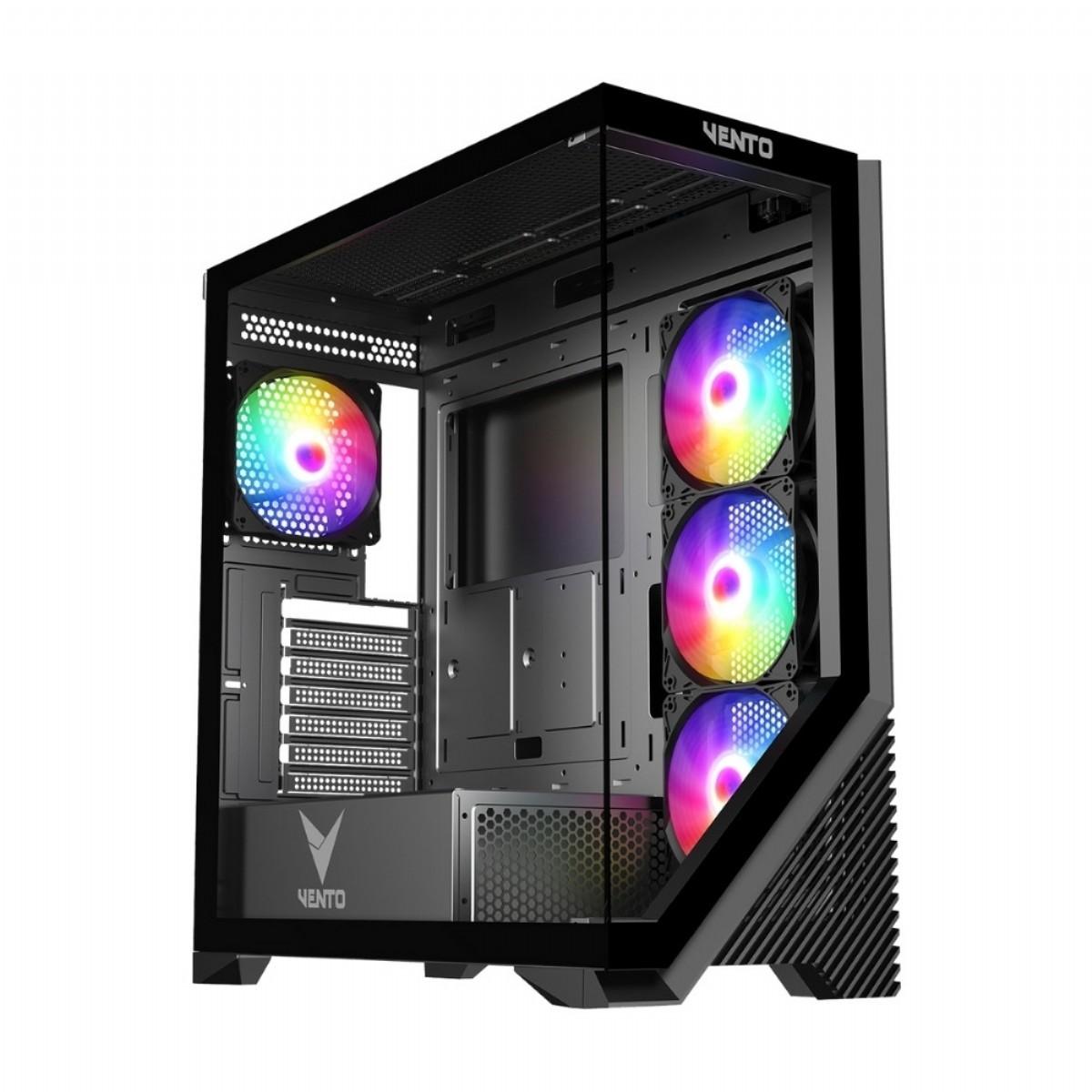 Vento VG4202FLA ARGB Mid Tower Kasa PSU YOK