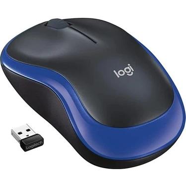 Logitech M185 800DPI 3 Tuş Mouse Mavi 910-002236