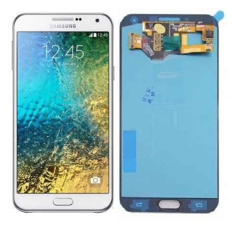 SAMSUNG E7 BEYAZ EKRAN