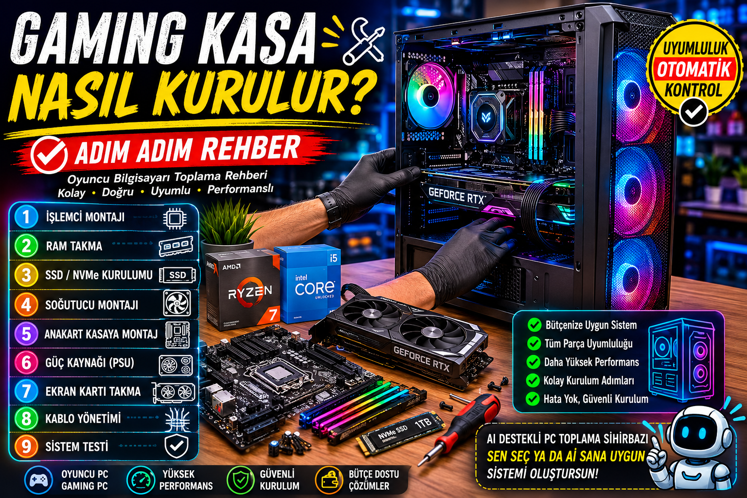 Gaming kasa nasıl kurulur ?