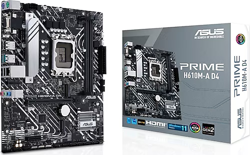 Asus PRIME H610M-A DDR4 S+V+GL 1700p