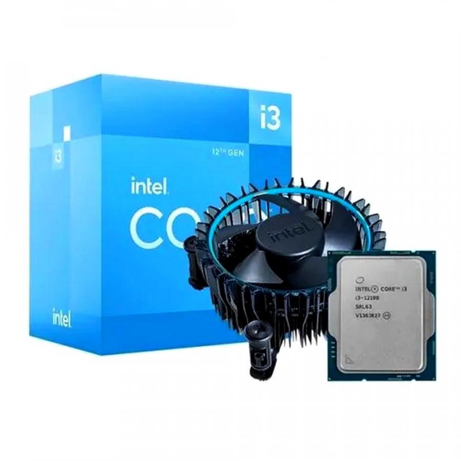 INTEL CORE i3-12100F 3.30Ghz 12MB 1700p 12.Nesil FANLI BOX