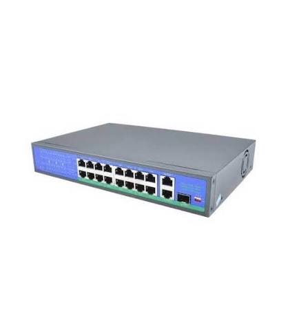 Spy SP-18250PLD 16Port PoE 250m PoE Switch