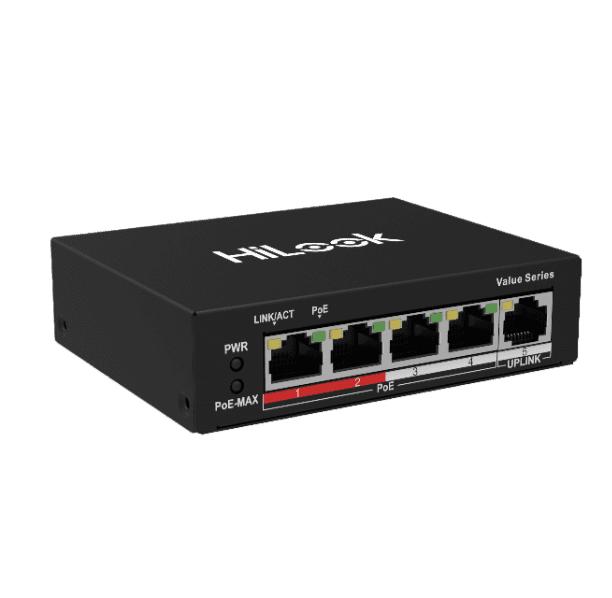 HiLook NS-0105P-35 5 Port 10/100 POE Switch