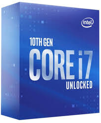 Intel Core i7 10700KF 3.8GHz 16MB Önbellek 8 Çekirdek 1200 İşlemci