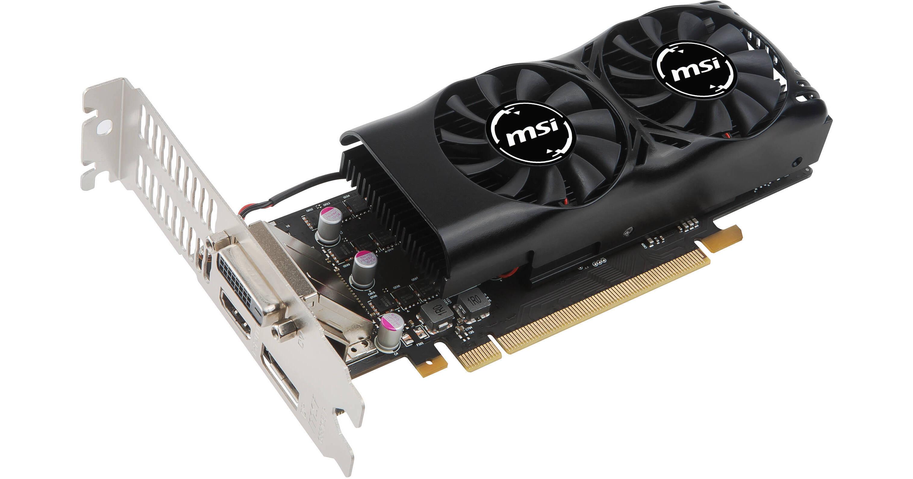 MSI GTX 1050 Ti 4GT LP DDR5 HDMI DP 128BİT