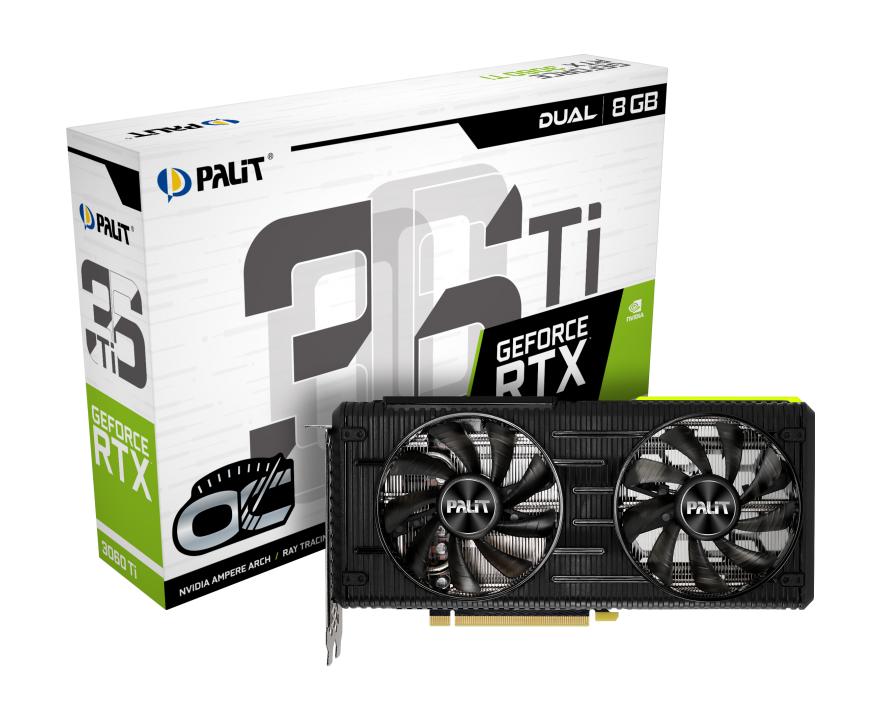 Palit GeForce RTX3060TI DUAL 256 Bit GDDR6 8 GB Ekran Kartı