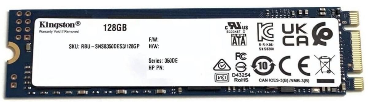 Kingston 128GB 500MB-450MB/S M.2 SSD SNS8350DES3/128GP