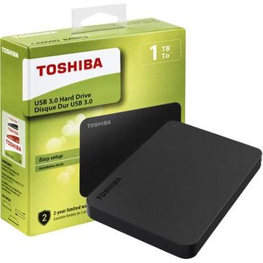 Toshiba Canvio Basics 1 TB HDTB410EK3AA 2.5" USB 3.0 Taşınabilir Disk