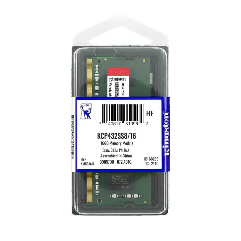 KINGSTON KSM32ES8/16HC 16GB DDR4 ECC DIMM 3200MHZ