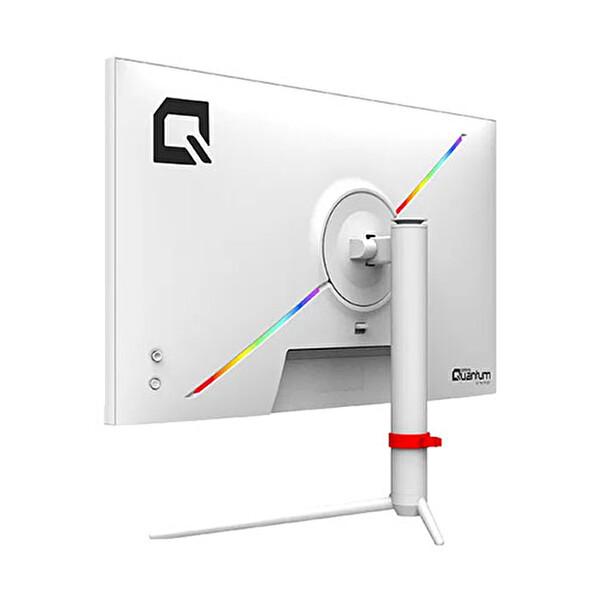 Quantum Pearl MG27W-A FHD VA 300Hz 1ms 2xHDMI+2xDP Dahili Hoparlör 27" Flat Beyaz Pivot Gaming Monitör