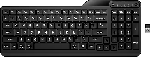 HP 475 7N7B9AA Çift Mod Kablosuz Klavye Siyah