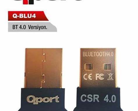 Qport Q-BLU4 Bluetooth 4.0 Adaptör