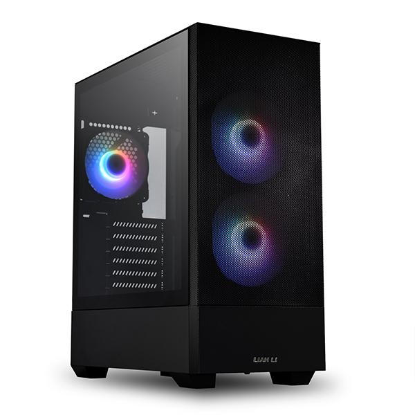 Lian Li Lancool 205 Mesh Black 2x140mm ARGB Fan/1x120mm ARGB Fan Temperli Cam USB 3.0 Mesh Siyah ATX Mid-Tower Gaming Ka