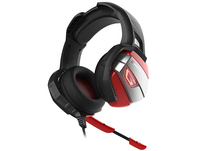 Rampage RM-K5 Noble 7.1 Surround Sound System USB Mikrofonlu Oyuncu Kulaklığı Siyah/Kırmızı