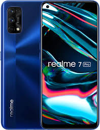 Realme 7 Pro Smartphone Dual SIM 128 GB ROM 8 GB RAM Mirror Blue RMX2170