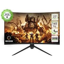 GamePower Intense X20 27'' 1ms 165Hz Curved RGB Gaming Monitör