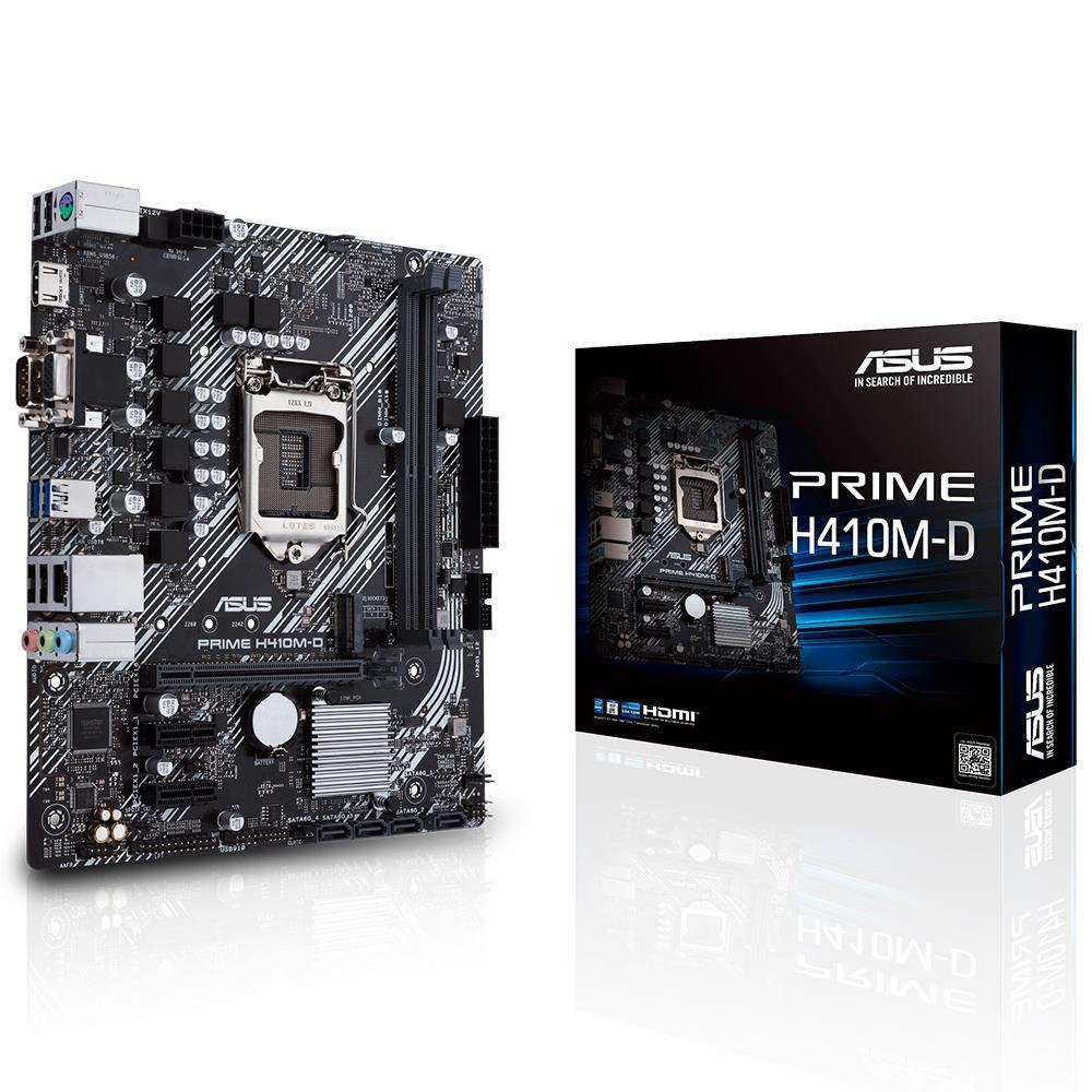 Asus PRIME H410M-D Intel H410 Soket 1200 DDR4 2933MHz mATX Anakart