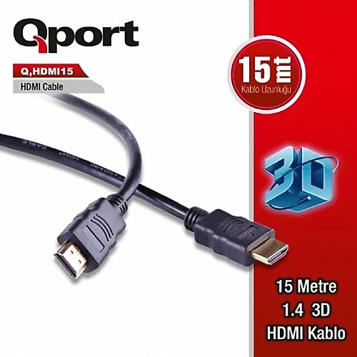 Qport Q-HDMI15 15m Hdmi Kablo