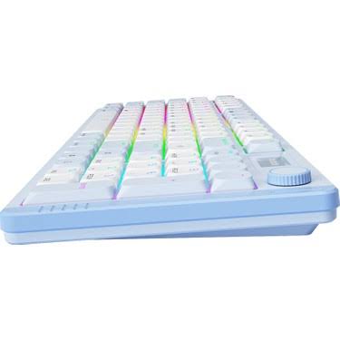 AIGO S99 RGB Mavi İngilizce Q Mekanik Kırmızı Switch Bluetooth Klavye Red Switch