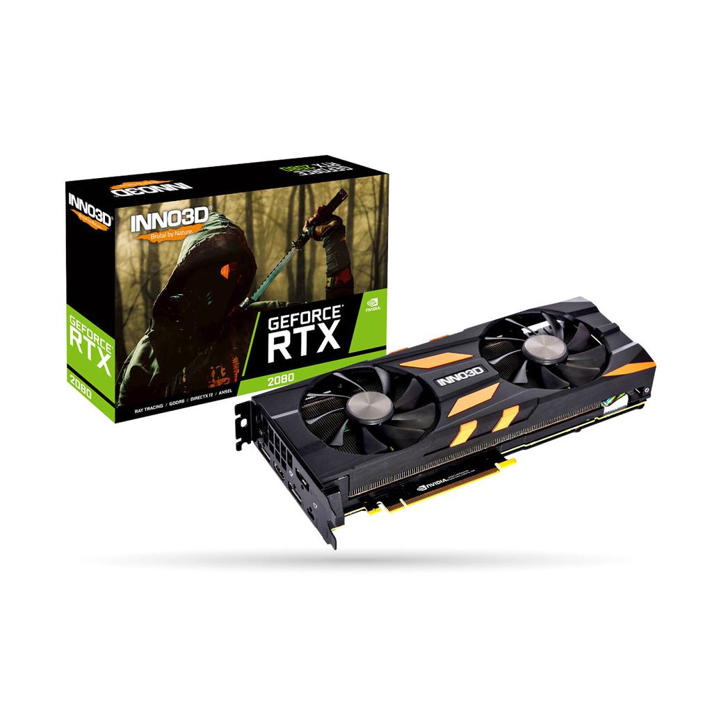 INNO3D GeForce RTX 2080 Twin X2 OC 8GB GDDR6 256Bit DX12 Gaming Ekran Kartı