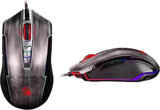 Bloody P93 5000CPI 8 Tuş RGB Optik Gaming Mouse Kurşun Gri