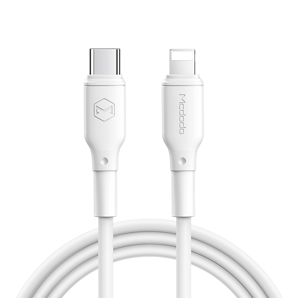 Mcdodo CA-7290 White Series PD Type-C to Lightning Cable 1.2m