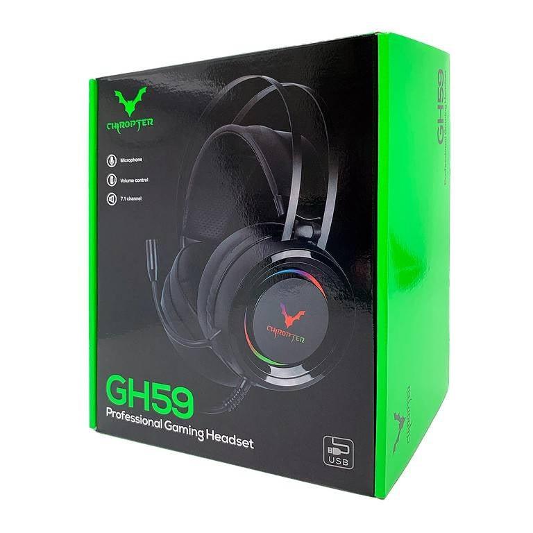 WESDAR GH59 PROFESSIONAL GAMING HEADSET BLACK