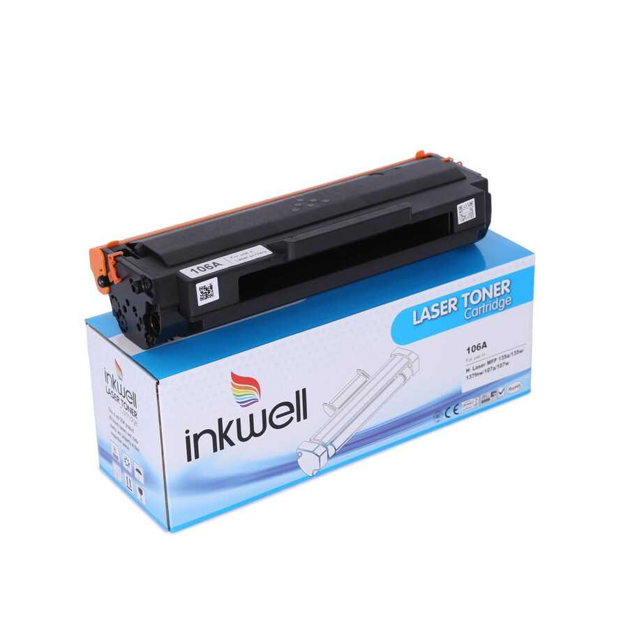 HP 106A 1000 Sayfa Kapasiteli Siyah Toner Muadil