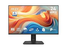 23.8 MSI PRO MP242 IPS FHD 5MS 75HZ HDMI VGA