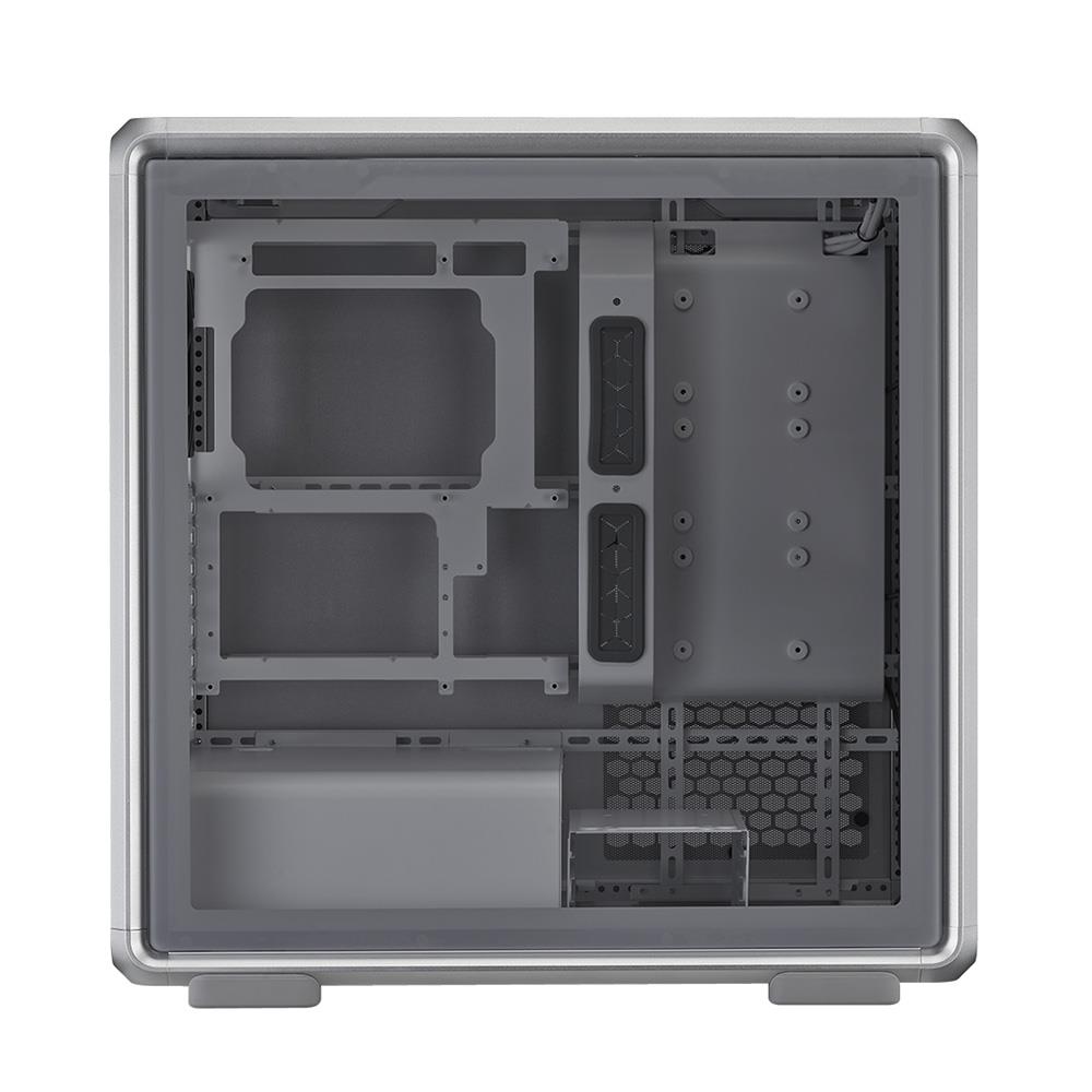Cooler Master MasterFrame 600 TG Gümüş Gri ARGB Alüminyum ATX Kasa PSU YOK
