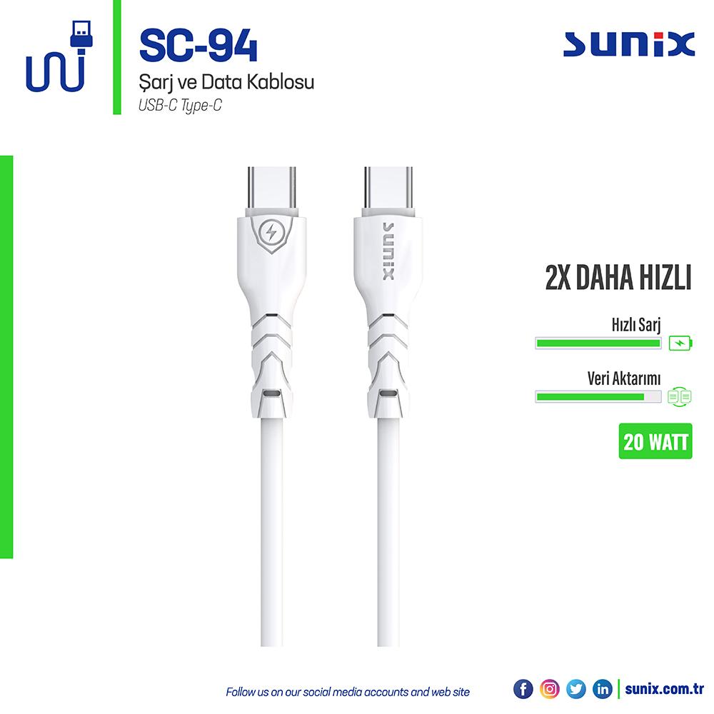 KABLO USB-SC94 TYPE-C TO TYPE-C