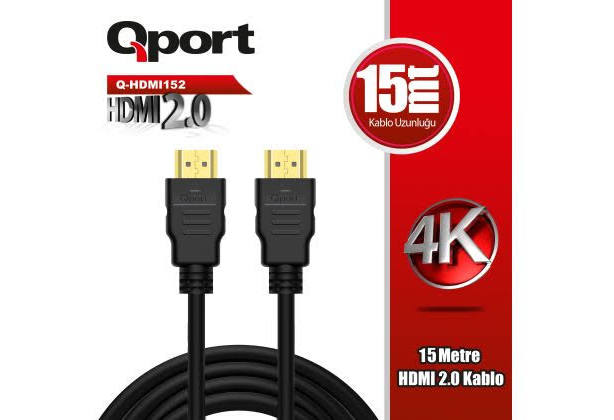 Qport Q-HDMI152 15m Hdmi Kablo
