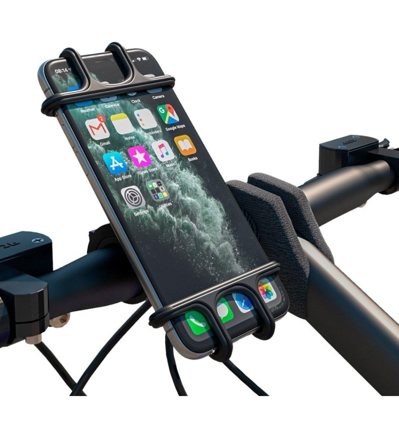 Scooter Telefon Tutucu – Ayarlanabilir Gidon Montajlı Universal Aparat