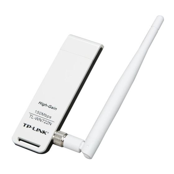 Tp-Link TL-WN722N 150Mbps Kablosuz USB Antenli Adaptör