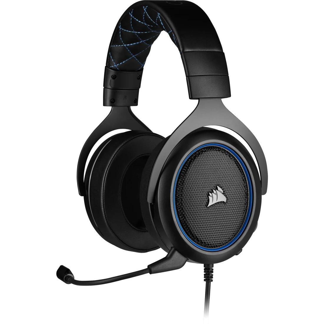 Corsair HS50 Pro Stereo Mavi Mikrofonlu Kablolu Gaming Kulaklık