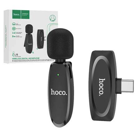 HOCO L15 TYPE-C WİRELESS DİGİTAL MCROPHONE