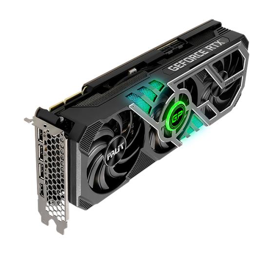 Palit RTX3090 GAMINGPRO OC 24GB 384Bit GDDR6X  3-DP HDMI