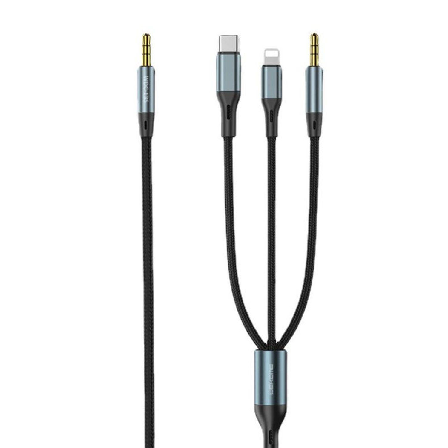 3İN1 AUX JACK ADAPTER  AC-08