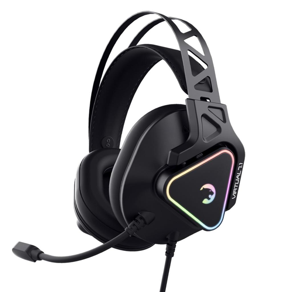 GamePower Kizaru Siyah 7.1 Surround RGB Gaming Kulaklık