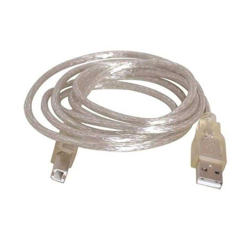 S-link SL-U2015 Usb2.0 1.5m Şeffaf Yazıcı Kablo