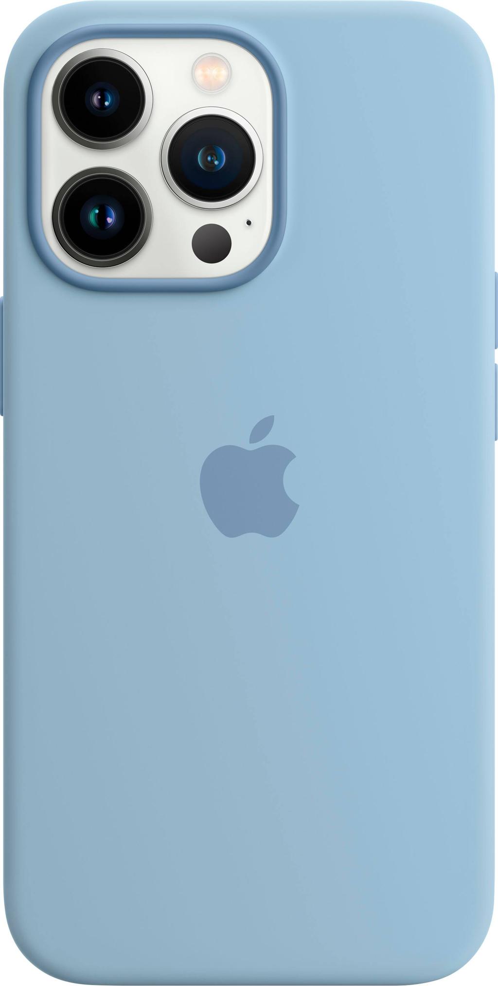 iPhone 13 Pro Magsafe Silicone Case - Blue Fog