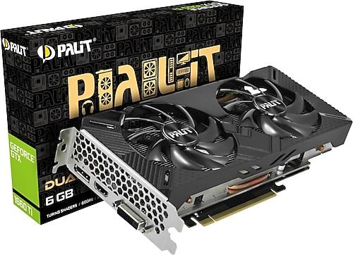 Palit GeForce GTX1660TI DUAL 192 Bit GDDR6 6 GB Ekran Kartı